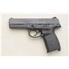Image 2 : Smith & Wesson Sigma Series Model SW9F  semi-auto pistol, 9mm cal., 4-1/2” barrel,  black finish, po