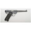 Image 1 : Ruger Standard Model semi-auto target pistol,  no magazine, .22LR cal., 6” barrel, blue  finish, che