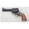 Image 2 : Ruger New Model Blackhawk revolver, .41 Mag.  cal., 4-3/4” barrel, black finish, smooth  wood medall