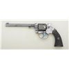 Image 2 : Colt Police Positive DA revolver, .32 cal.,  scarce 6” barrel, blue finish, checkered hard  rubber g