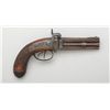 Image 1 : Beautiful O/U double hammer percussion pistol  by I. AD  Kuchenreuter and so marked on the  top of o