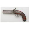 Image 2 : Beautiful O/U double hammer percussion pistol  by I. AD  Kuchenreuter and so marked on the  top of o