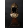 Image 1 : Full size set of reproduction armor made for  display, fancy scrollwork constructed of  hammered bra