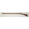 Image 2 : Dixie Gun Works modern copy of a flintlock  Kentucky rifle, .32 cal., 41” octagon barrel,  brown fin