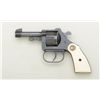 Image 2 : RG 10 small DA revolver, .22 short cal.,  2-1/2” barrel, blue finish, faux ivory  checkered grips, #