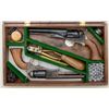 Image 1 : Modern cased pair of reproduction Colt  percussion pocket revolvers including a  repro. copy of a Co