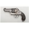 Image 2 : Merwin & Hulbert DA Pocket Army revolver,  .44-40 cal., 3-1/4” barrel, nickel finish,  checkered har