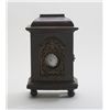 Image 1 : Eighteenth to early nineteenth century fuse’  movement pocket watch with wood mantle  cabinet to dis