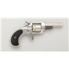 Image 1 : Remington Iroquois spur trigger revolver, .22  cal., 2-1/4” barrel, nickel finish,  checkered black 