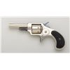 Image 2 : Remington Iroquois spur trigger revolver, .22  cal., 2-1/4” barrel, nickel finish,  checkered black 