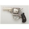Image 2 : Diminutive “Peanut sized” British Bulldog DA  revolver, .30 cal., 2-1/2” barrel, nickel  finish, che