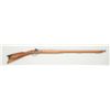 Image 1 : Italian-made copy of a percussion full stock  rifle, .45 cal., 35” octagon barrel,  in-the-white bar