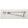 Image 2 : Detachable metal skeleton shoulder stock,  likely for a single shot pistol like a  Stevens, etc., ni