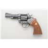 Image 2 : Colt Trooper Mark III DA revolver, .357  Magnum cal., 4” barrel, blue finish,  checkered wood medall