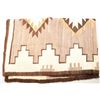 Image 1 : Classic Navajo rug approx. 40” x 68” in  overall very good to fine condition showing a  white and gr
