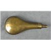 Image 1 : Large brass shotgun flask by Am. Flask & Cap  Co. approx. 11” overall with graduated  charger, nice 