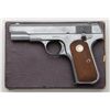 Image 2 : Colt Model 1908 .380 auto semi-automatic  pistol #107511.  Excellent to near mint in  original box n
