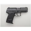 Image 2 : H & K  USP Compact Model DA semi-auto pistol,  .45 cal., 4” barrel, mat black finish,  integral comp