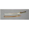 Image 2 : Japanese Samurai sword and wood scabbard in  bring back, untouched condition blade is not  signed an