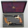Image 1 : Colt Civil War Centennial pair of single shot  pistols in the style of a diminutive Model  1860 Army