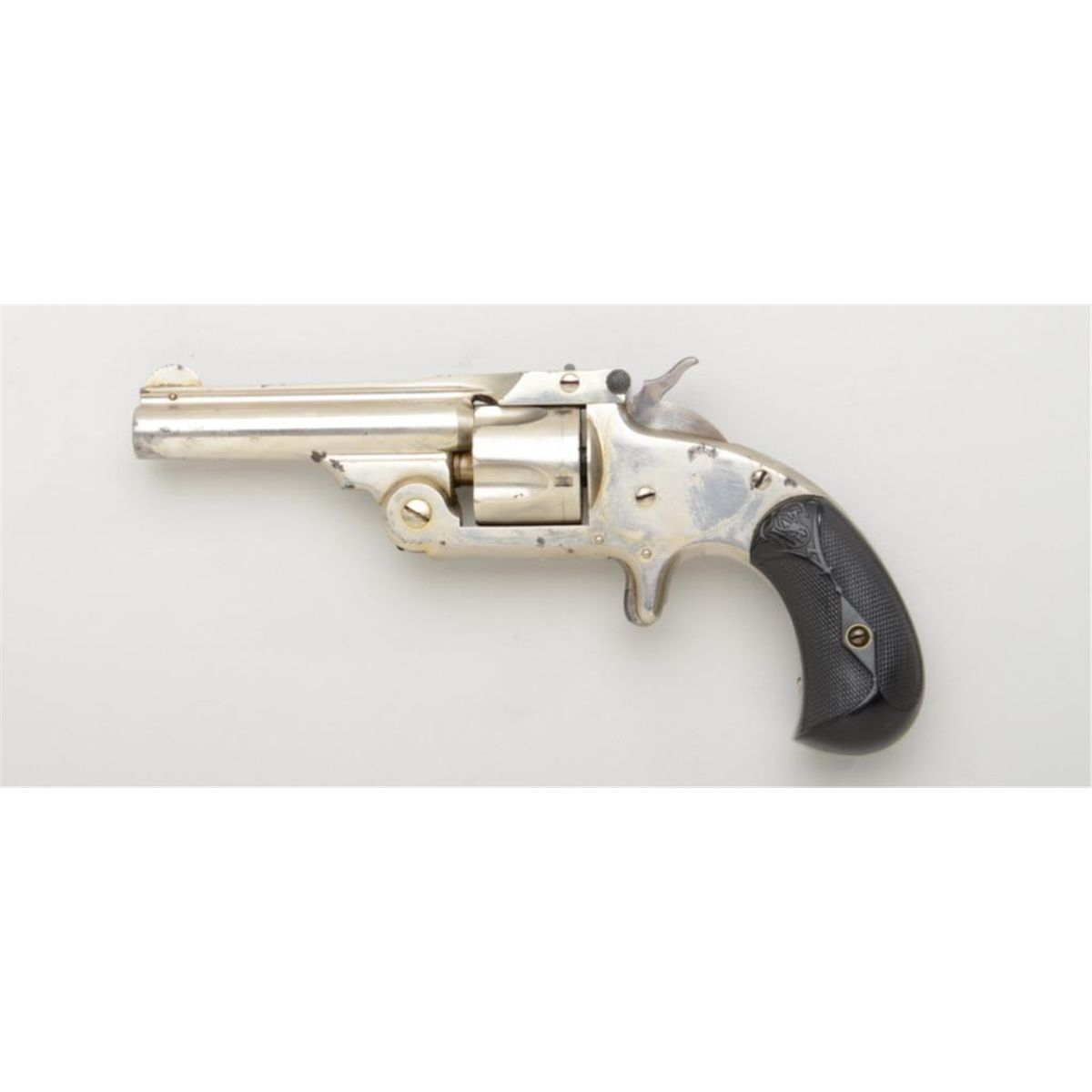 Smith & Wesson .32 Single Action spur trigger top break revolver, .32