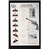 Image 1 : Early Colt factory advertiser dated “6-43”  and entitled “Police Revolver Instruction  Chart” approx