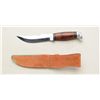 Image 2 : Case XX belt knife in Case XX leather sheath  approx. approx. 9” overall with an approx. 5”  blade, 