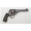 Image 2 : Webley Mark VI DA top break revolver, broad  arrow proofed, .455 cal., 6” barrel, mat  military fini