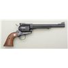 Image 2 : Ruger Blackhawk Single Action revolver, .45  cal., 7-1/2” barrel, black finish, smooth  wood medalli