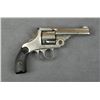 Image 1 : Harrington & Richardson DA top break  revolver, .38 cal., 3-1/4” barrel, nickel  finish, checkered b