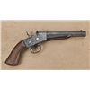 Image 1 : Remington model 1870 Rolling Block pistol,  .50 caliber centerfire, 7” barrel, showing  browned fini