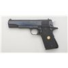 Image 2 : Colt Mark IV/Series 80 Government Model  semi-auto pistol, 9mm cal., 5” barrel, black  finish, stipp