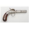 Image 1 : Scarce Bacon “ring trigger” single shot  percussion pistol, pre-Civil War, .36 cal.,  3-1/2” barrel,