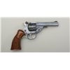 Image 1 : H&R Model 926 DA revolver, top break, .22LR  cal., 4” barrel, blue finish, checkered wood  medallion