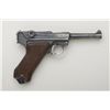 Image 1 : German Luger semi-auto pistol, by DWM dated  1937 on top of breech, mixed parts, 9mm cal.,  4” barre