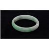 Image 1 : One natural untreated Jadeite bangle  bracelet.  Est.:  $325-$650