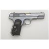 Image 1 : Colt Model 1903 semi-auto pistol, .32 cal.,  4” barrel, blue finish, checkered hard rubber  grips, #