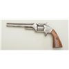 Image 2 : Smith & Wesson No. 2 Army tip-up revolver,  .32 cal., 6” barrel, extended replacement  grips, #_ _15