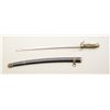 Image 1 : Japanese short sword with brass guard, mounts  and wire wrapped ray skin grip, approx. 30”  overall 