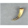 Image 2 : Old powder horn approx. 9-1/2” overall with  wood plug in overall good condition.  Est.:   $100-$200
