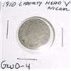 Image 1 : 1910 Liberty Head "V" Nickel *GOOD-4 CONDITION*!!