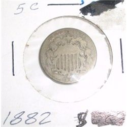 1882 Shield Nickel *RARE KEY DATE*!!