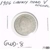 Image 1 : 1906 Liberty Head "V" Nickel *GOOD-8 CONDITION*!!