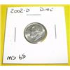 Image 1 : 2002-D Roosevelt Dime *MS-65 HIGH GRADE*!!