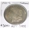 Image 1 : 1921-S Morgan Silver Dollar *SEMI-KEY DATE NICE COIN*!!