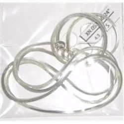 Silver Box 24" Chain Sterling Silver *BRAND NEW with TAG STAMPED .925* Heavy Chain weighs 4.80 Grams