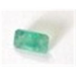 .30 ct Natural Columbian Emerald Cut & Faceted!!!!