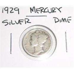 1929 Mercury Silver Dime!!