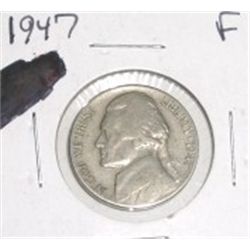 1947 Jeffereson Nickel *FINE GRADE*!!