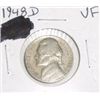 Image 1 : 1948-D Jeffereson Nickel *VERY FINE GRADE*!!